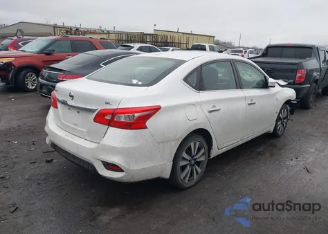 2018 Nissan Sentra Sl z USA, uszkodzony, nr VIN 3N1AB7AP0JY314907